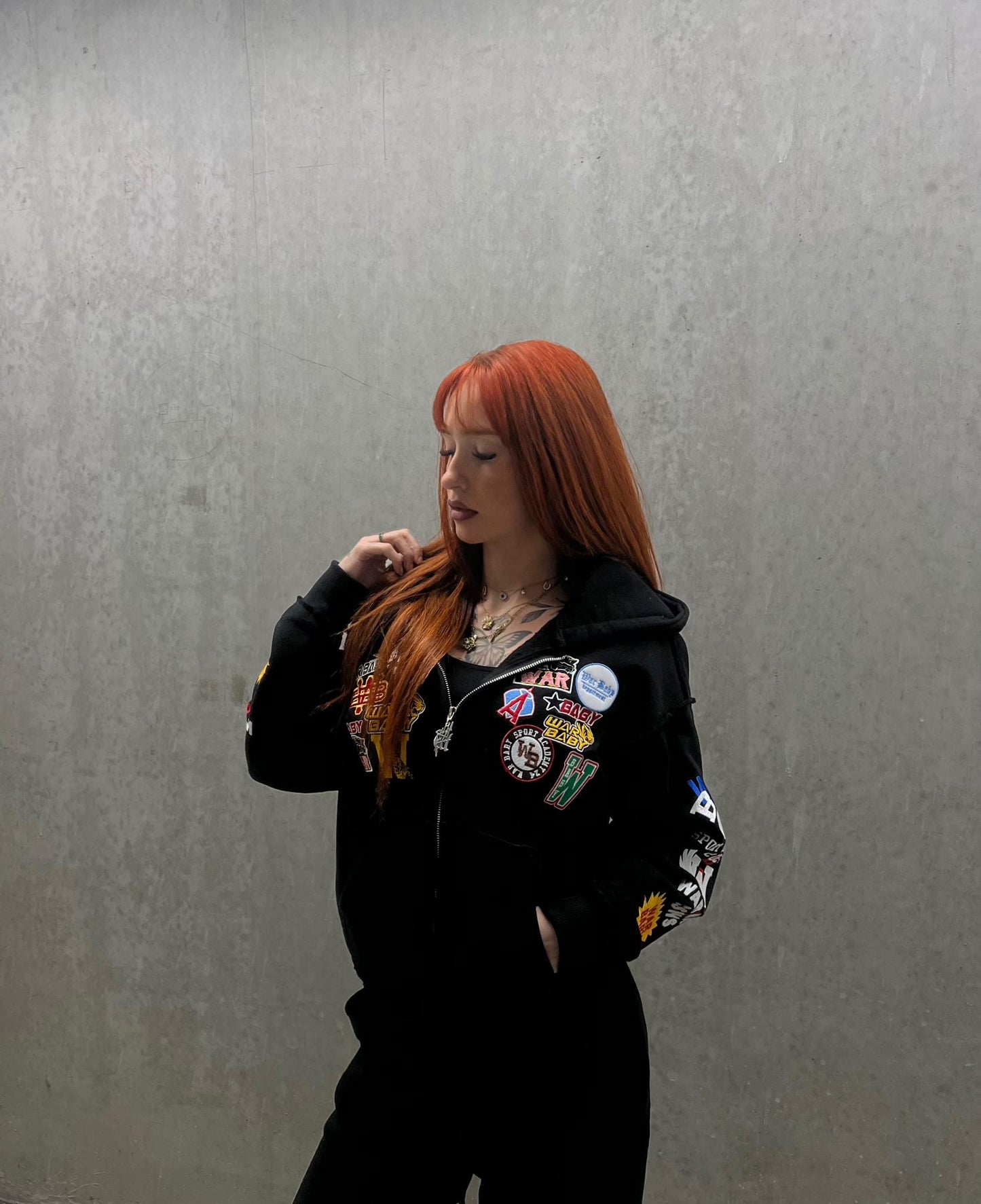 WARBABY BLACK CSWS ZIPPER