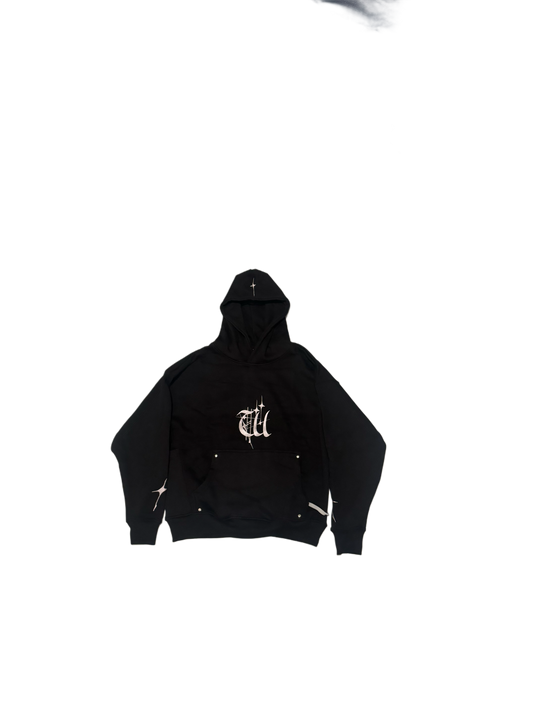 BLACK WARBABY HOODIE